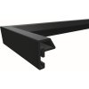 Walther Telaio in plastica stile acciaio 40x50 cm argento con passepartout 30x40 cm