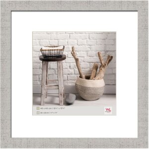 40x40 cm home cornice di legno grigio chiaro
