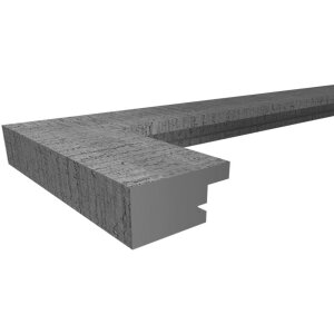 40x40 cm home cornice di legno grigio chiaro