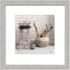 40x40 cm home cornice di legno grigio chiaro