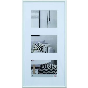 Galeria Cornice 3 foto 13x18 cm bianco