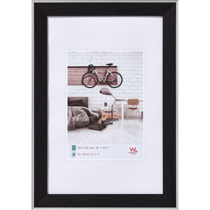 Walther cornice Bohemian 40x50 cm nero