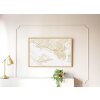 Walther telaio in plastica Steel Style 50x70 cm oro con passe-partout 40x60 cm