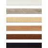Walther Cornice in legno Stoccolma nero 60x80 cm