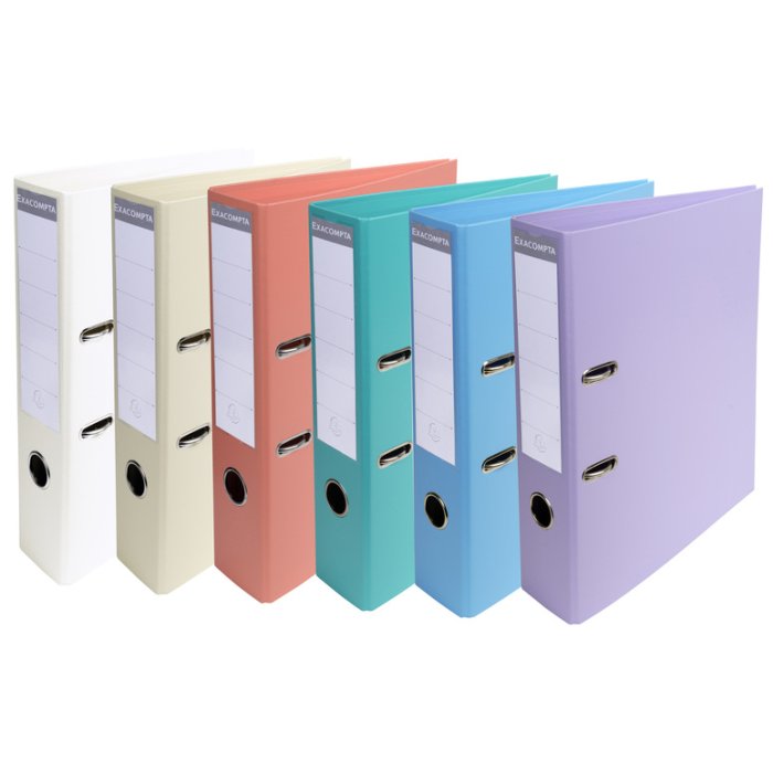Cartella Exacompta A4 Premium 70mm A4 pastello
