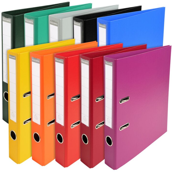 Cartella Exacompta A4 Premium PVC 50 mm meccanismo a 2 anelli