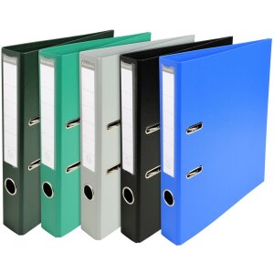 Cartella Exacompta A4 Premium PVC 50 mm meccanismo a 2...