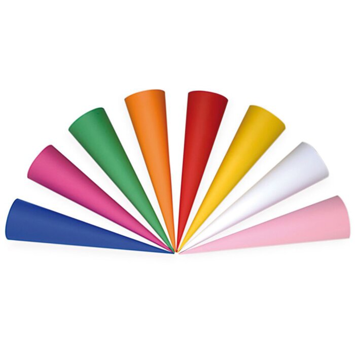 Sacco scuola Craft colorato 70 cm - 9 colori