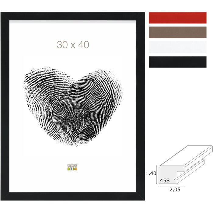S45S Telaio in legno da 9x13 cm a 70x100 cm