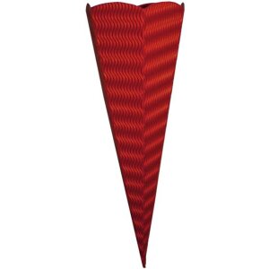 Cono scolastico vuoto 3D in cartone ondulato in 9 colori