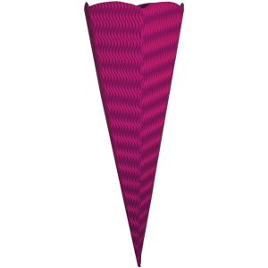 Cono scolastico vuoto 3D in cartone ondulato in 9 colori