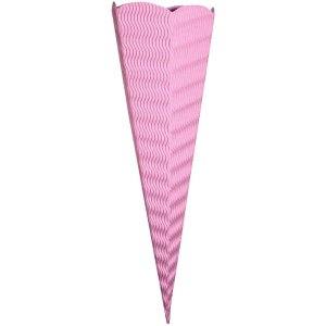 Cono scolastico vuoto 3D in cartone ondulato in 9 colori