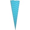 Cono scolastico vuoto 3D in cartone ondulato in 9 colori