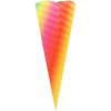 Cono scolastico vuoto 3D in cartone ondulato in 9 colori
