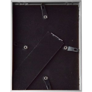 Telaio in alluminio C2 struttura noce opaco 13x18 cm