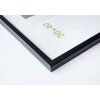 Cornice in legno Zoom 20x20 cm nero
