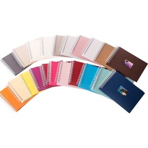 HNFD Album a spirale BULDANA 23x17 cm 40 pagine bianche
