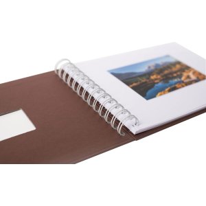 HNFD Album a spirale BULDANA 23x17 cm 40 pagine bianche