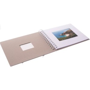 HNFD Album a spirale BULDANA 23x17 cm 40 pagine bianche