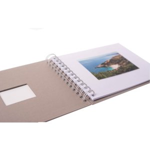 HNFD Album a spirale BULDANA 23x17 cm 40 pagine bianche