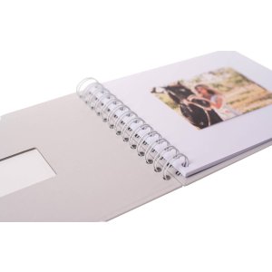 HNFD Album a spirale BULDANA 23x17 cm 40 pagine bianche