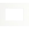 Passepartout standard Ceanothe 40x50 cm con 24x30 cm bianco rotto