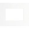 Passepartout standard Ceanothe 24x30 cm con 15x20 cm bianco