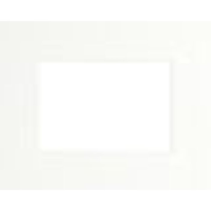 Passepartout standard Ceanothe 40x50 cm con 20x30 cm bianco spezzato