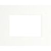 Passepartout standard Ceanothe 40x50 cm con 20x30 cm bianco spezzato