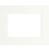 Doppio passepartout Ceanothe 40x50 cm con 30x40 cm bianco spezzato