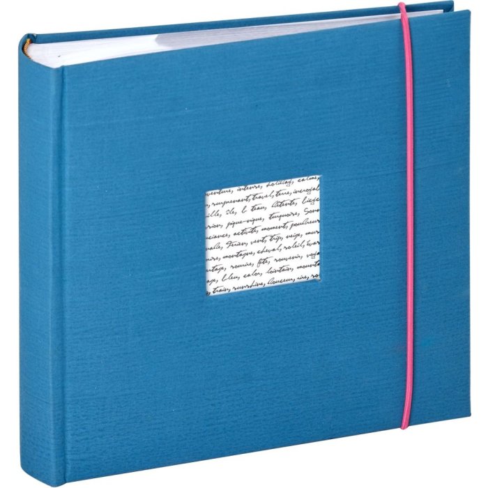 Ceanothe Album fotografico Linea blu 30x30 cm 60 pagine bianche