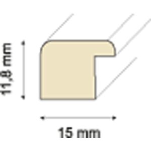Cornice in legno Ceanothe River da 10x15 cm a 40x50 cm