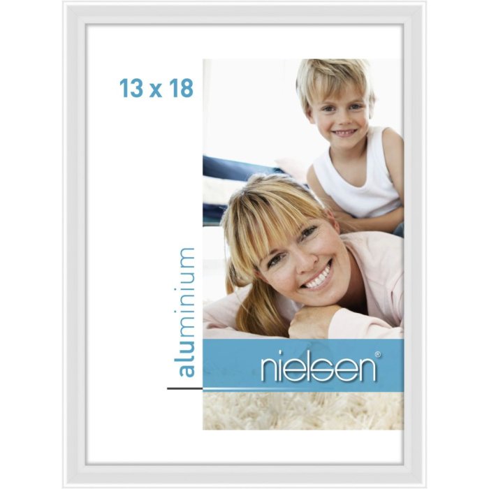 Cornice Nielsen in alluminio Classic bianco 13x18 cm