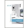 Telaio Nielsen in alluminio Classic contrast grey 60x90 cm