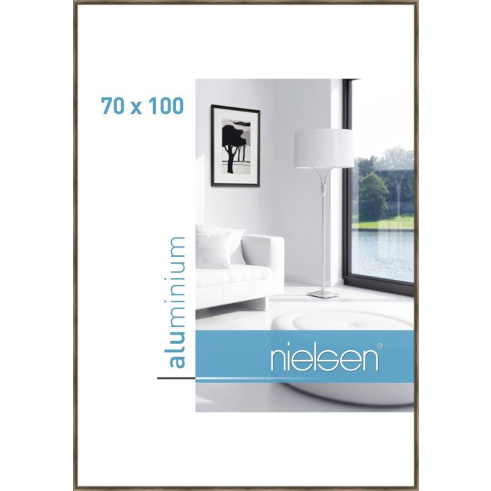 Nielsen struttura in alluminio Struttura classica noce 70x100 cm