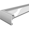 Cornice in alluminio Gallery Junior argento 3 foto 10x15 cm