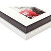 Cornice Nielsen in alluminio Gallery Junior nero 4 foto 10x15 cm (25x60 cm)