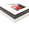 Cornice in alluminio Gallery Junior nero 4 foto 13x18 cm