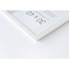 Cornice in alluminio Pixel 22x22 cm bianco lucido