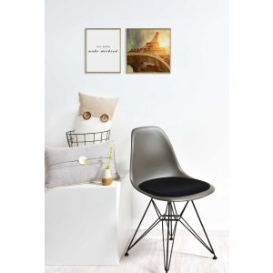 Cornice in alluminio Pixel 60x80 cm argento lucido