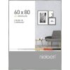 Cornice in alluminio Pixel 60x80 cm argento lucido