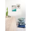 Cornice in alluminio Pixel 60x80 cm argento lucido