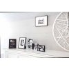 Cornice Nielsen in alluminio Alpha 10x15 cm rovere bianco