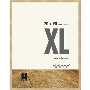 Cornice Nielsen in legno XL 70x90 cm rovere naturale