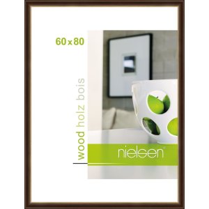 Cornice in legno Derby 60x80 cm in palissandro