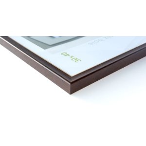 Cornice in legno Derby 60x80 cm in palissandro