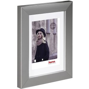 Cornice di plastica Valentina, grigio, 30 x 40 cm