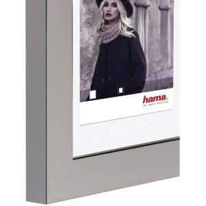 Cornice di plastica Valentina, grigio, 30 x 40 cm