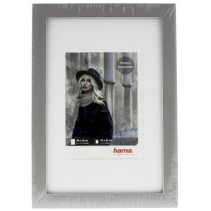 Cornice di plastica Valentina, grigio, 30 x 40 cm