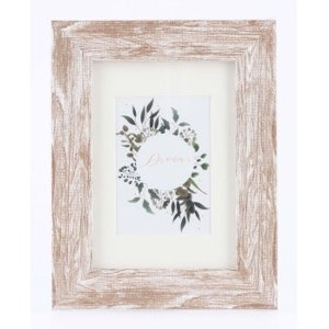 Cornice in plastica Chalet, marrone, 10 x 15 cm